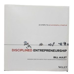 New Hardcover "Disciplined Entrepreneurship" 24 Steps to a Successful Startup